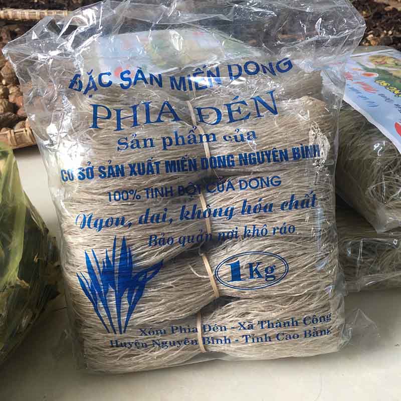 Miến dong Phia Đén đặc sản cao bằng