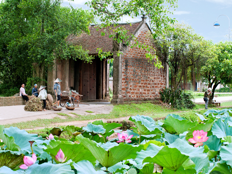 Sự hình thành làng Việt là một quá trình lâu dài